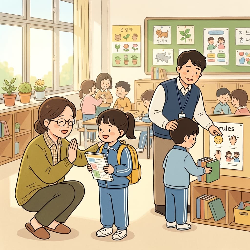 Teachers enforced good habits and reinforced students throughout the course.