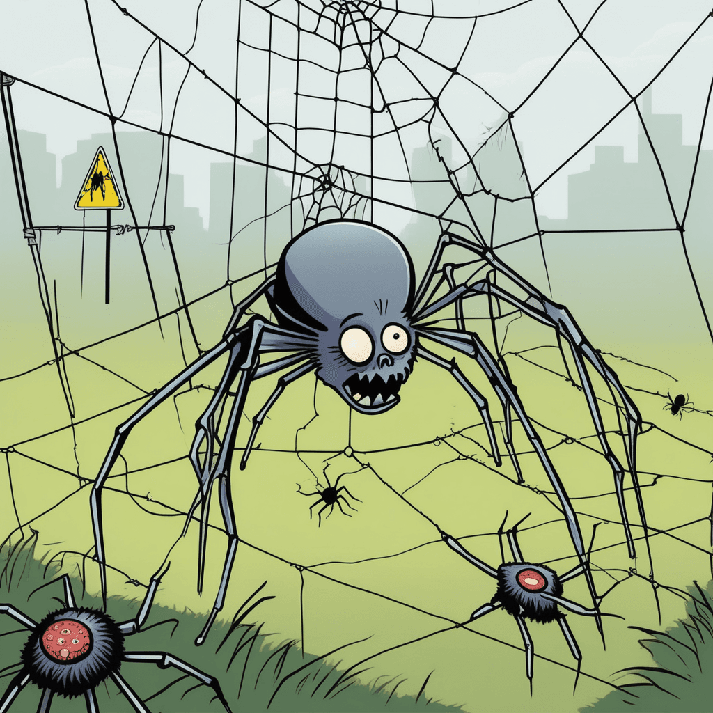 Beware the traps that spiders prepare to ensnare!