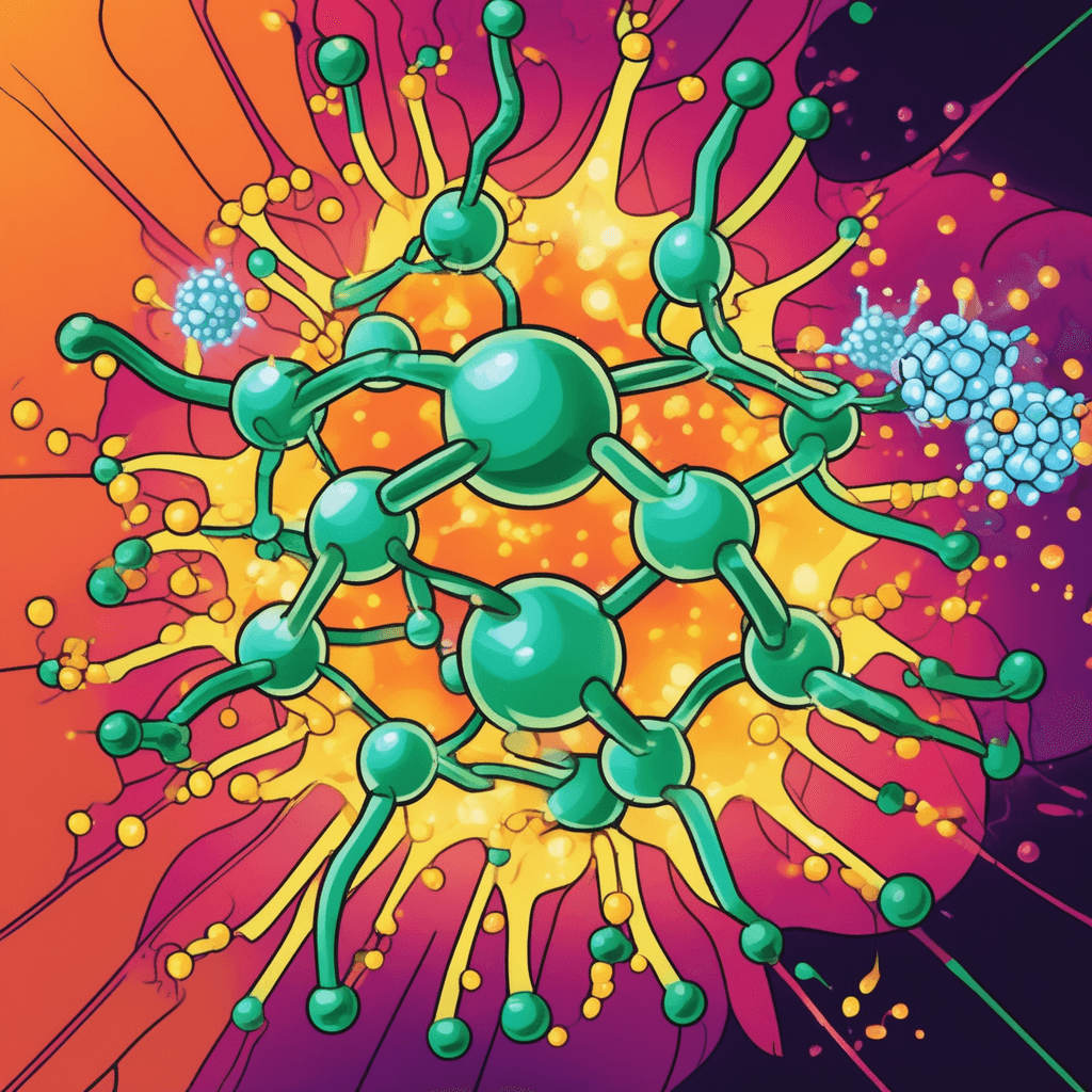 The enzyme makes reactions rhyme, compressing time sublime — life's catalyst that accelerates in perfect harmony