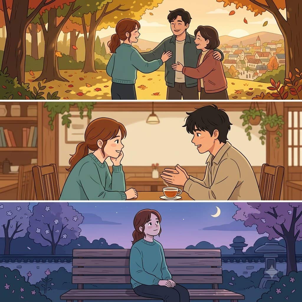 The epilogue ended with a final dialogue, followed by the hero's quiet monologue.