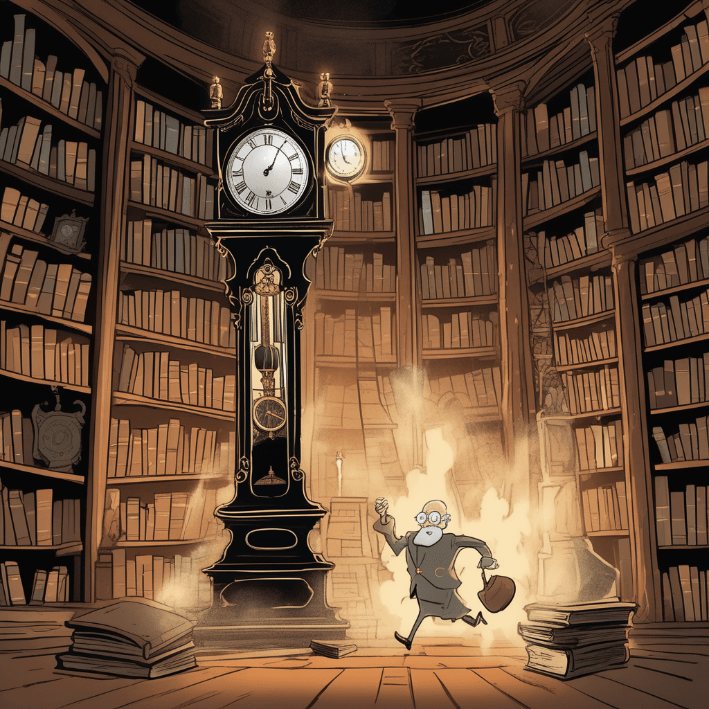 When the epoch's clock brings history's shock!