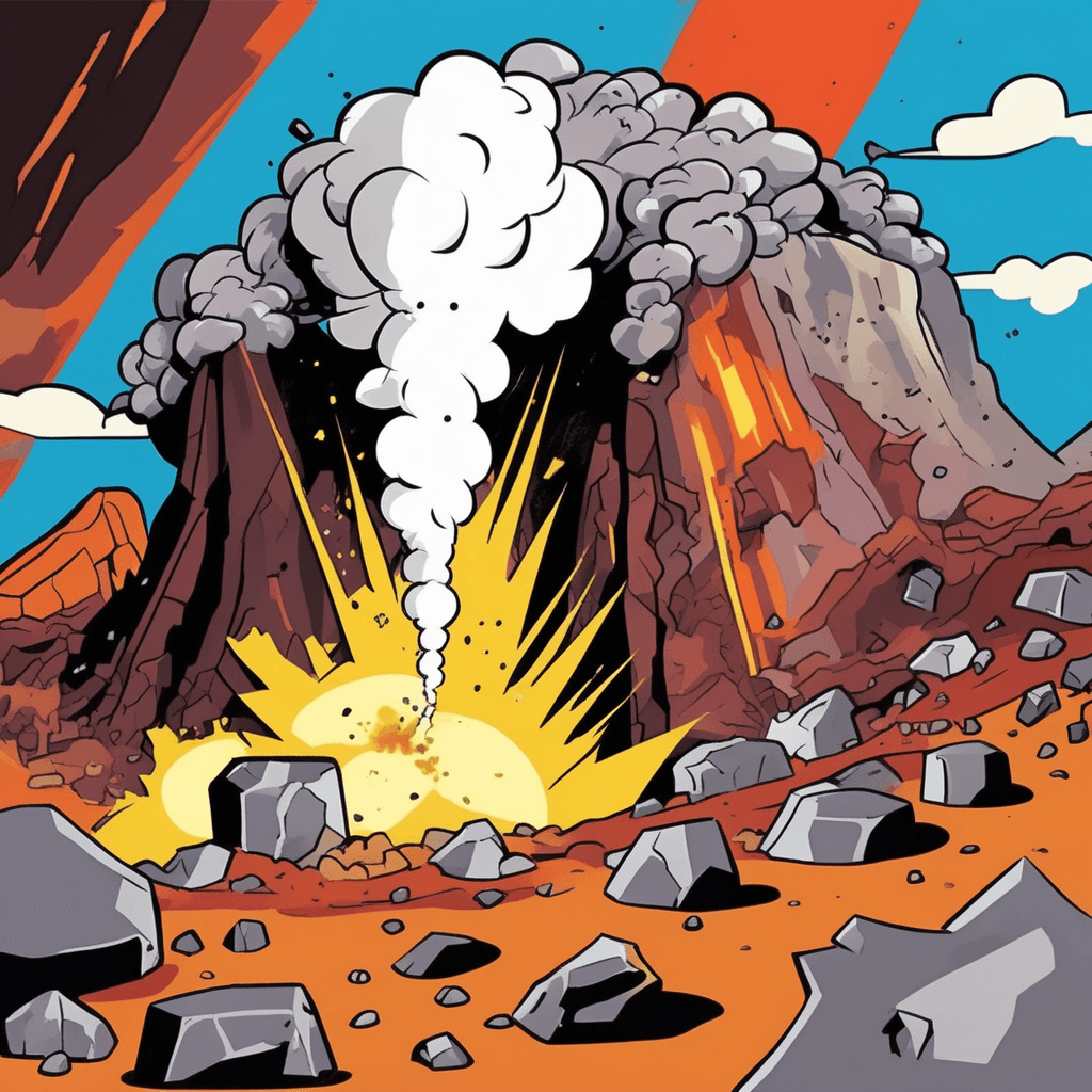 From explosion to corrosion, erosion shapes the mountain