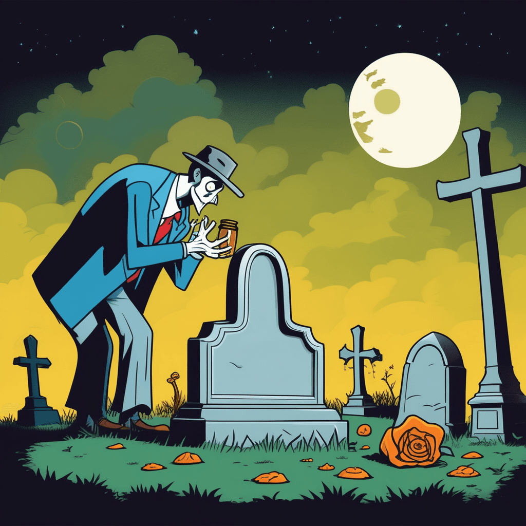 Exhume the grave to find perfume, but don't presume what you'll consume!