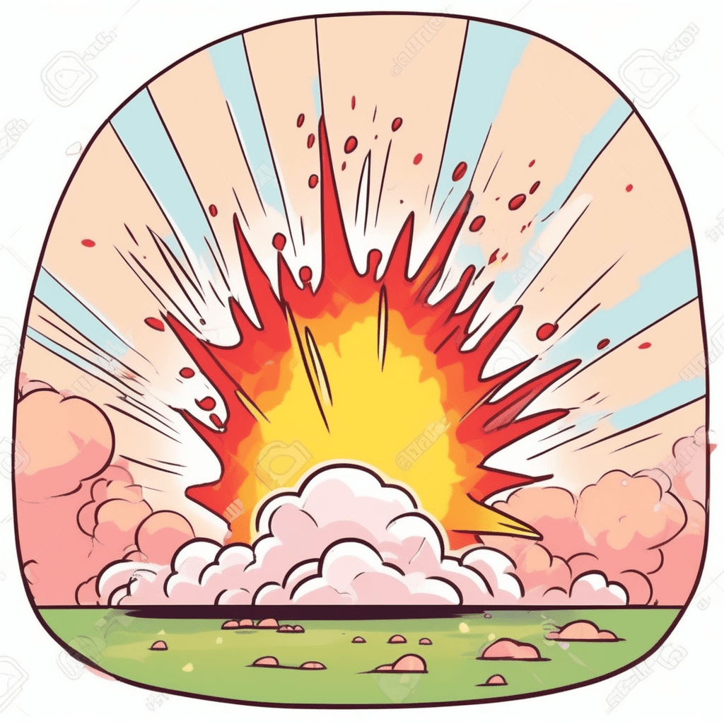 able to explode or cause an explosion