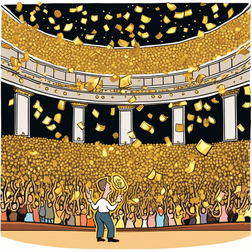 Each stanza brings a golden bonanza at the extravaganza!