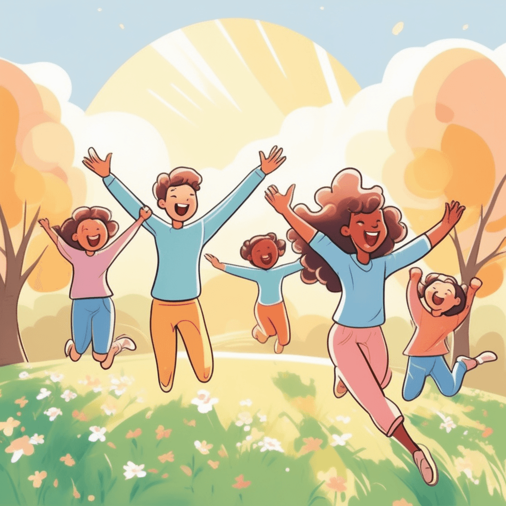 In a manner filled with energy, excitement, and cheerfulness; with abundant enthusiasm and liveliness.