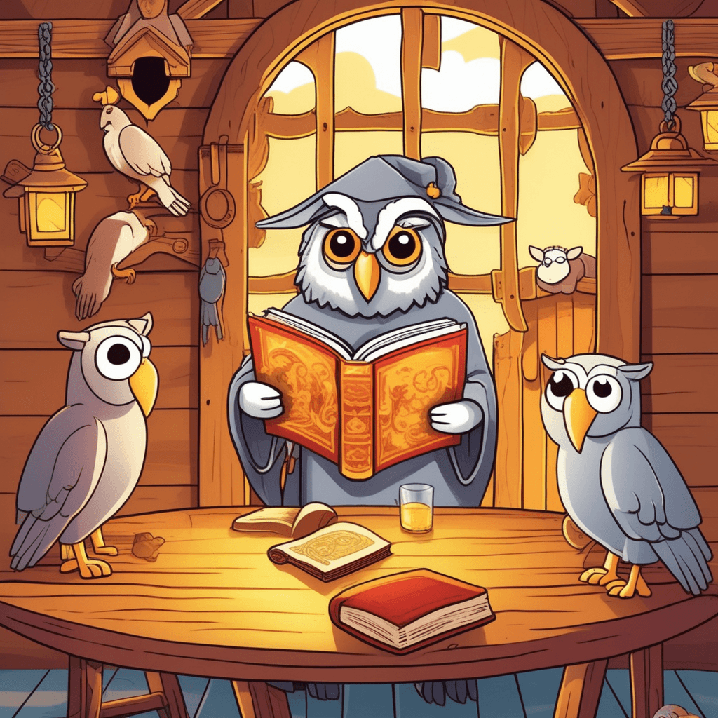A fable shared at the stable table