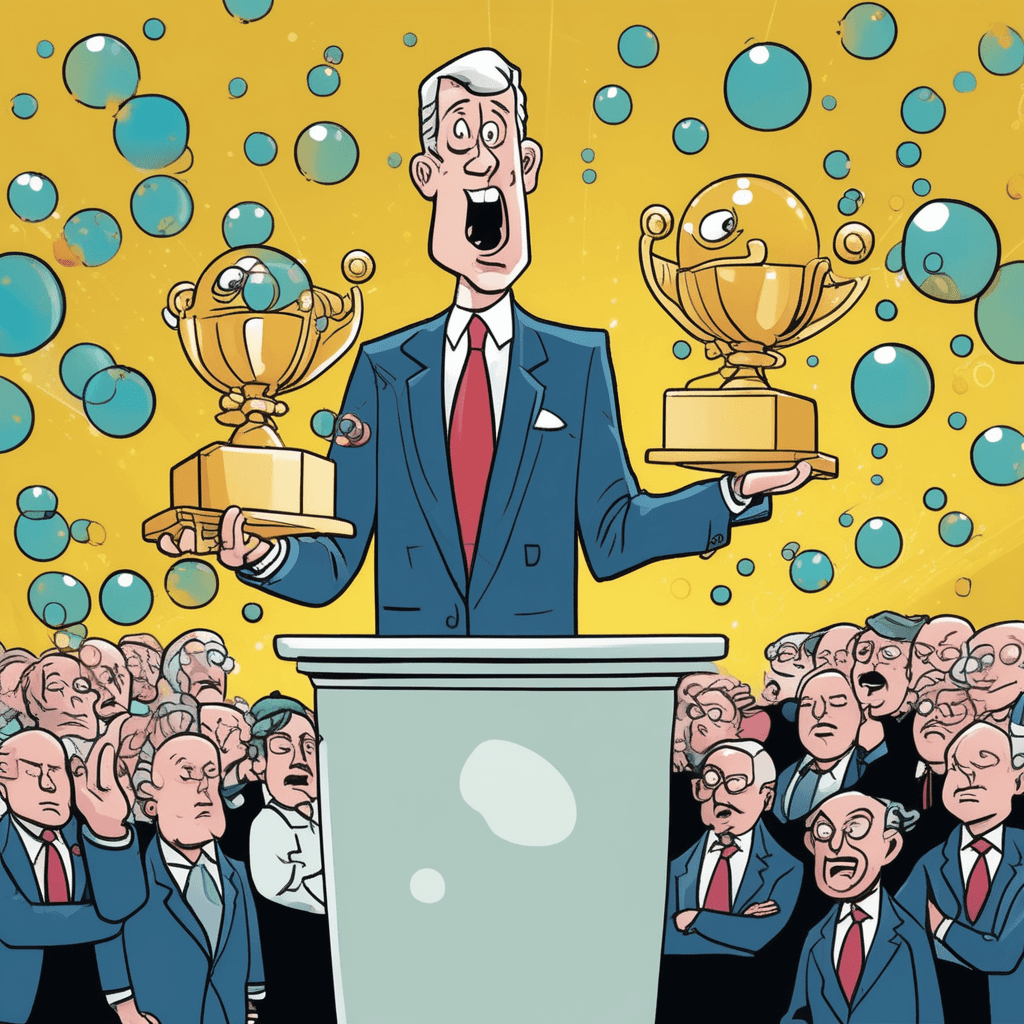 His specious words mock what's truly precious - turning serious matters facetious.