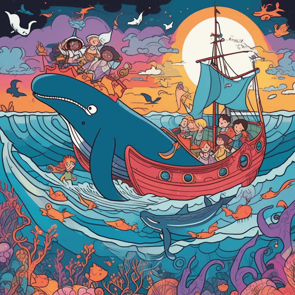 From scary whale to merry sail, every fairy tale!