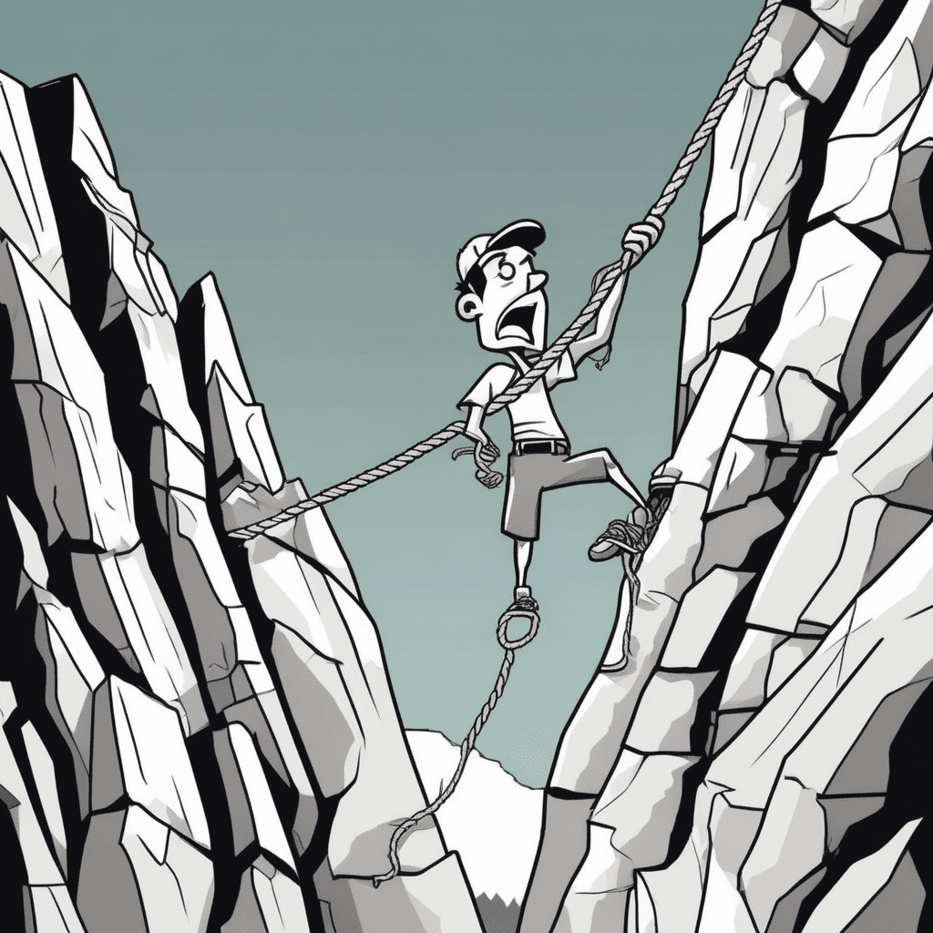False hope hangs like a frayed rope on the slope