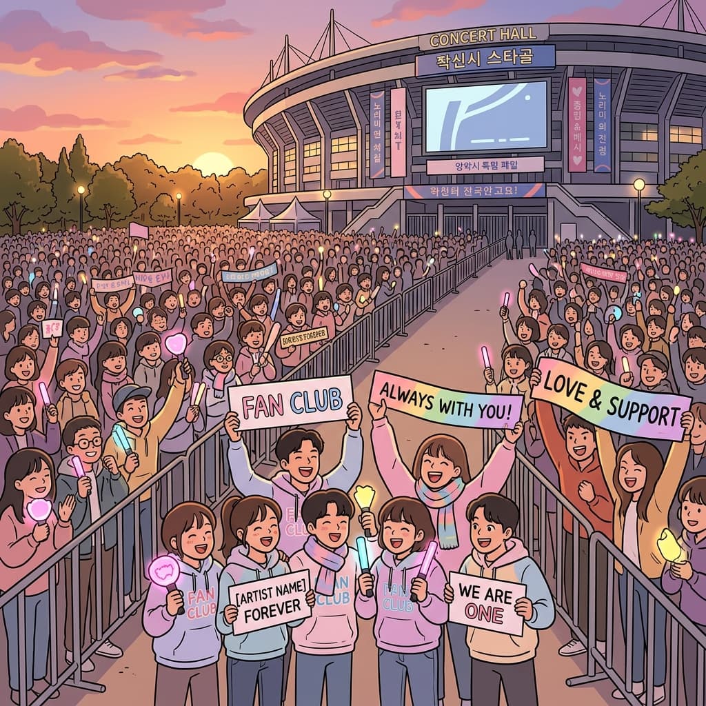 Thousands of fans filled the stadium hours before the concert even began.