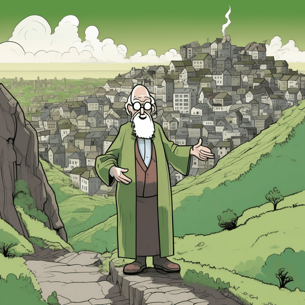 The farsighted avoided the blighted and sighted prosperity