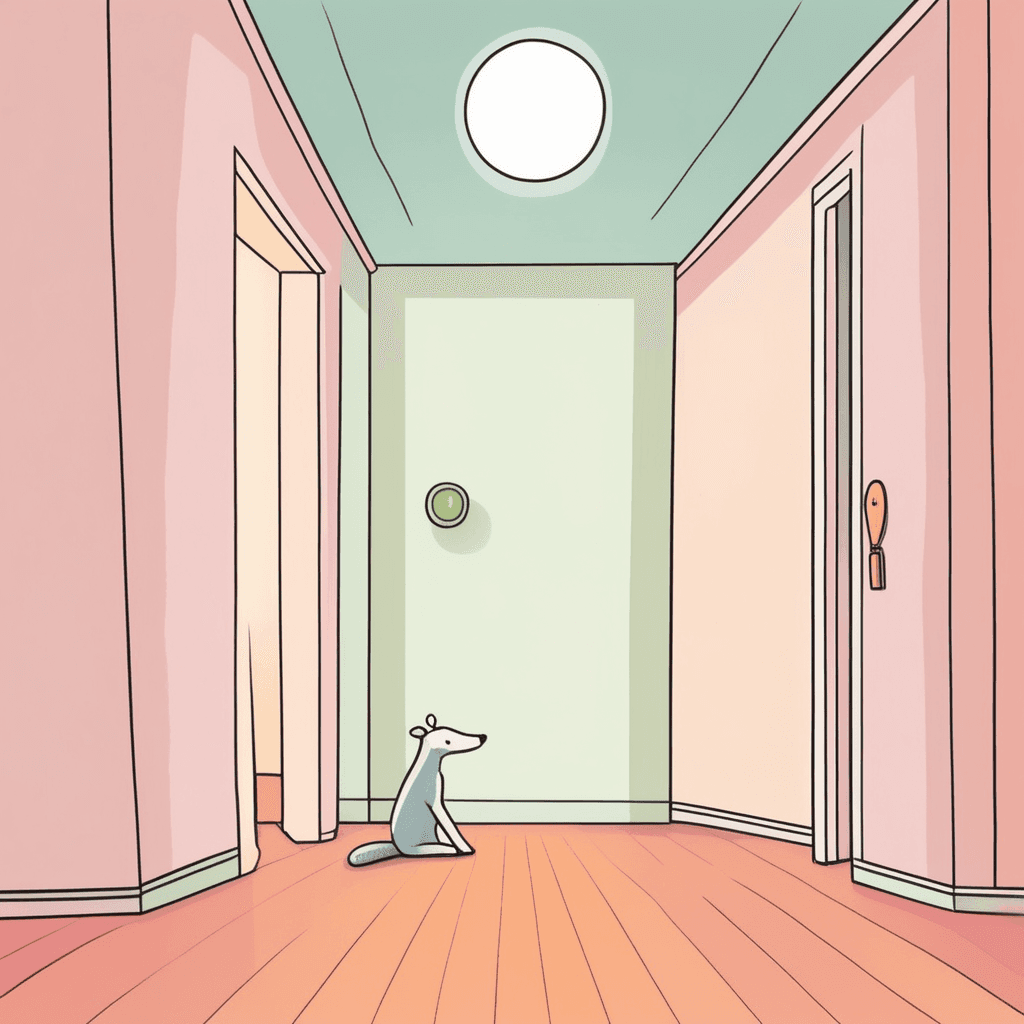 Feeling or showing fear; afraid or apprehensive about something that might happen.