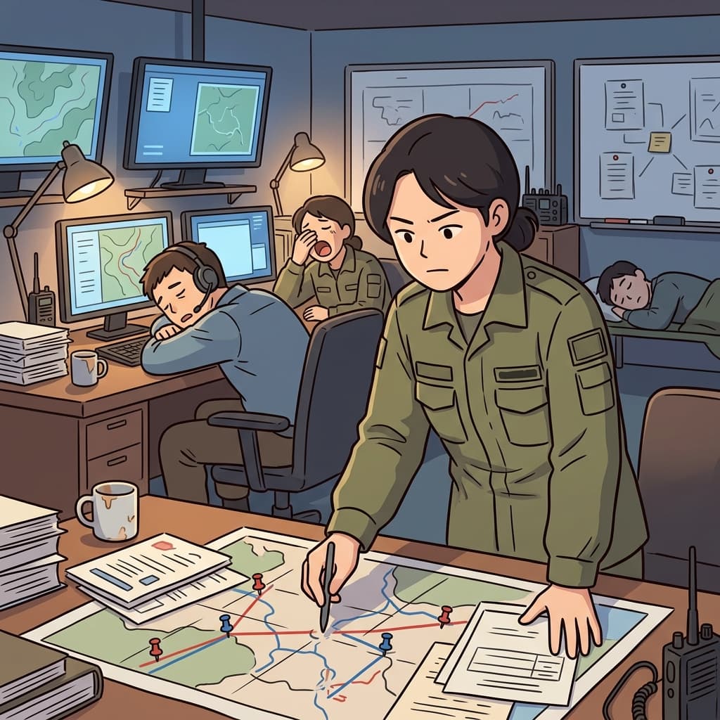 The fearless leader remained restless and relentless until the mission was complete.