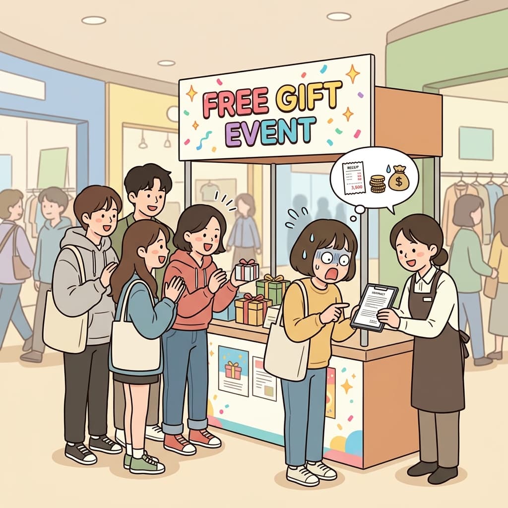 People happily thought it was free until they discovered a hidden fee.