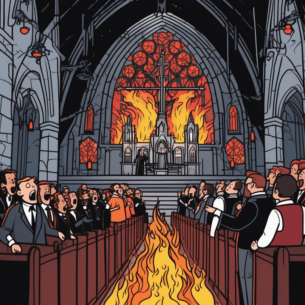 When the choir liar pulls the fire wire, every fire alarm rings!