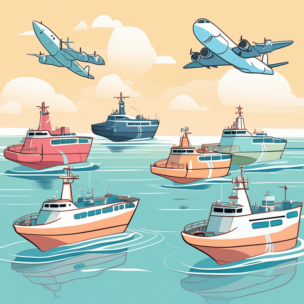 A group of ships, vehicles, or aircraft operating together under one management. Can also mean fast or swift in movement.