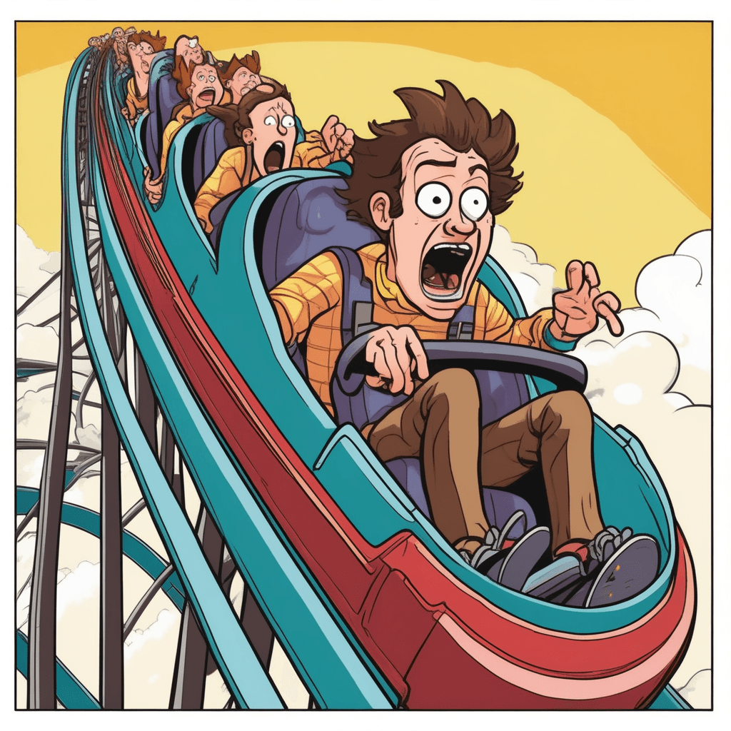 Trip out from the ride, then flip out and freak out!