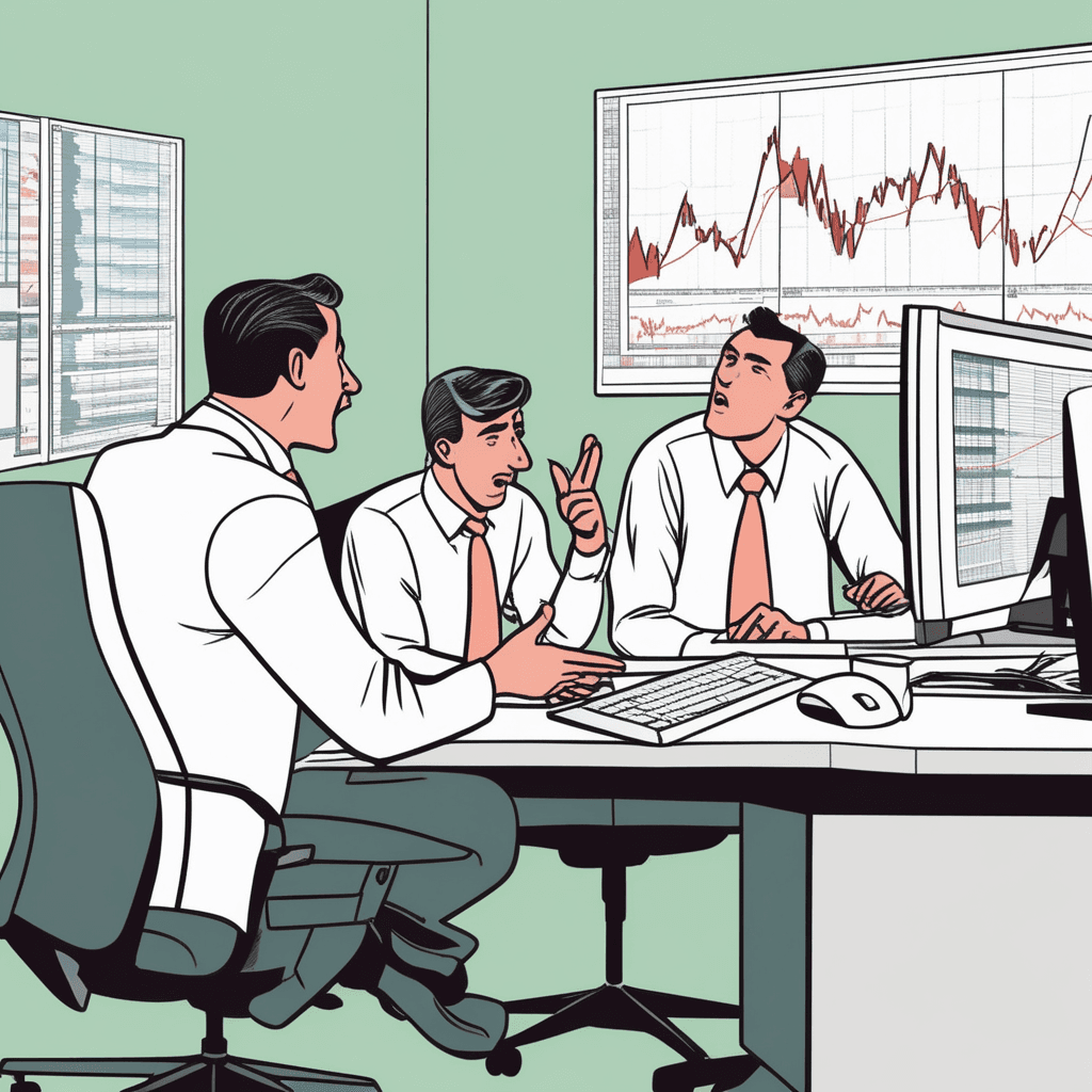 Stock prices constantly rise and fall