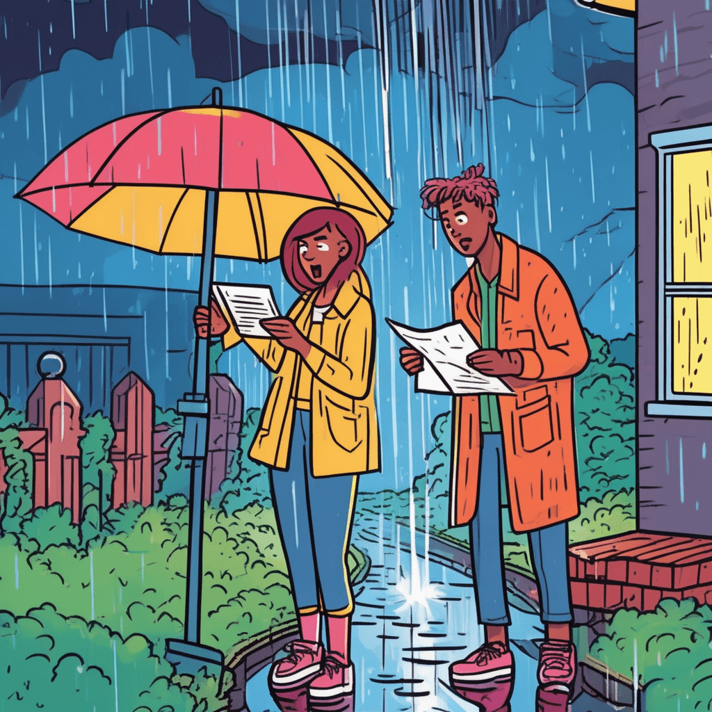 Through stormy weather, we face this letter - for better or worse, together!
