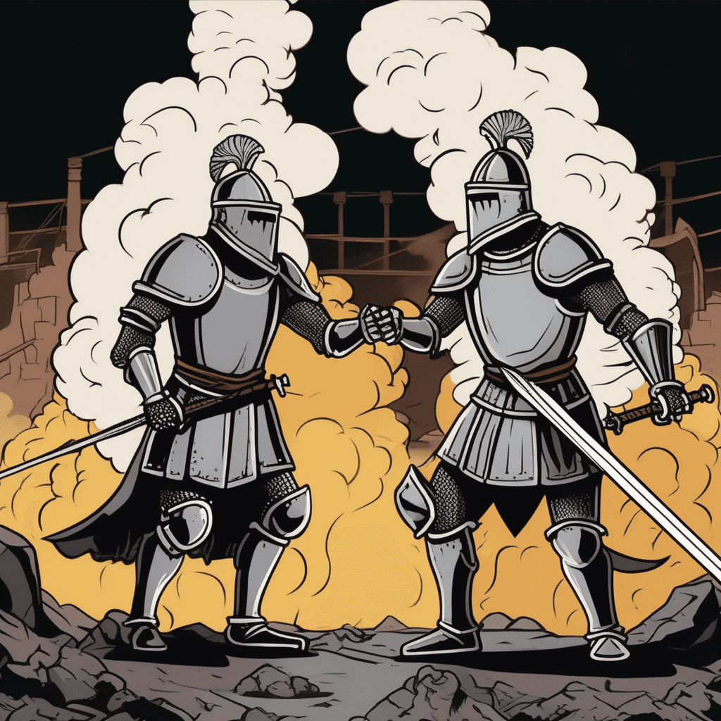 A deadly duel powered by fossil fuel!