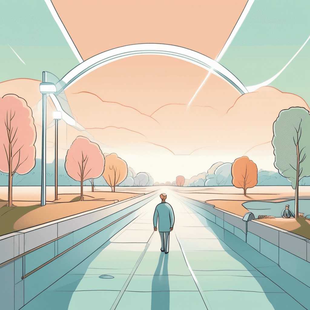 having a focus on or concern for the future rather than the present or past