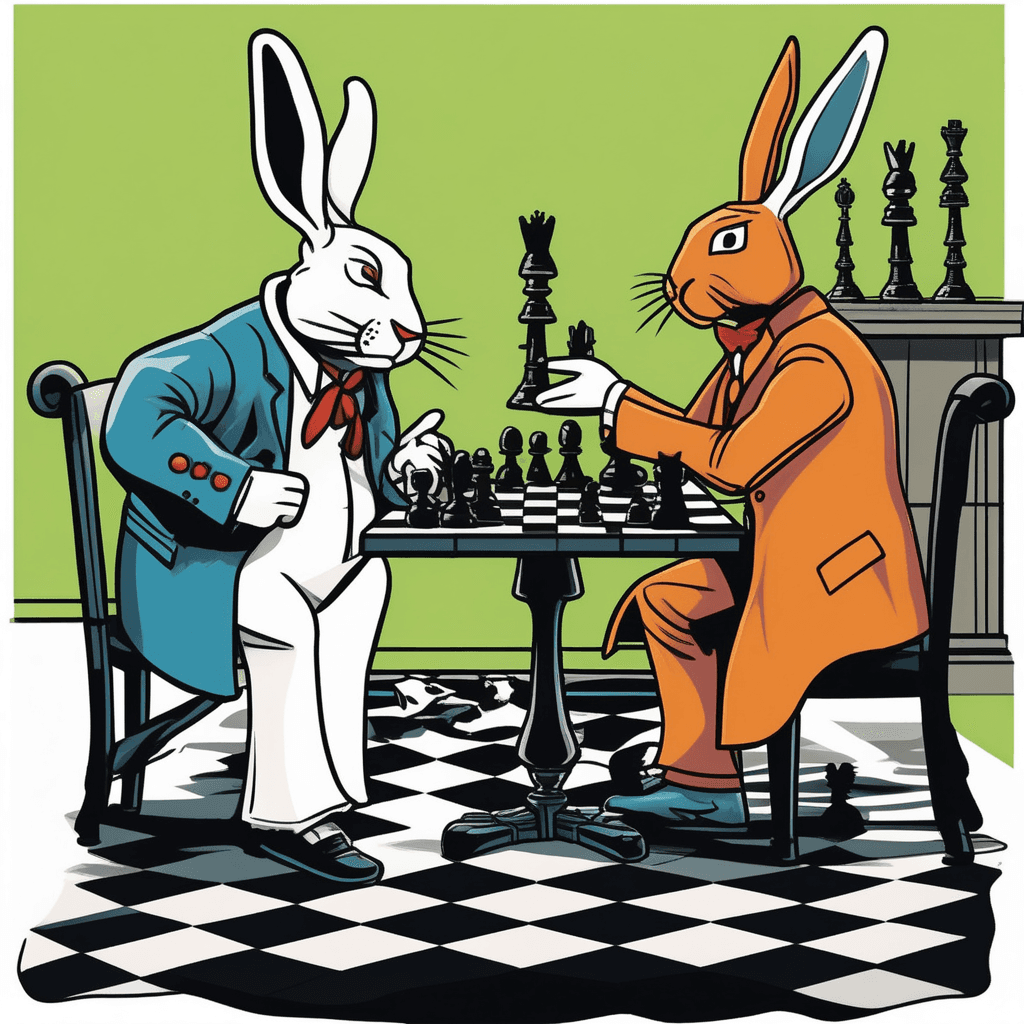 The rabbit's habit falls to a masterful gambit!