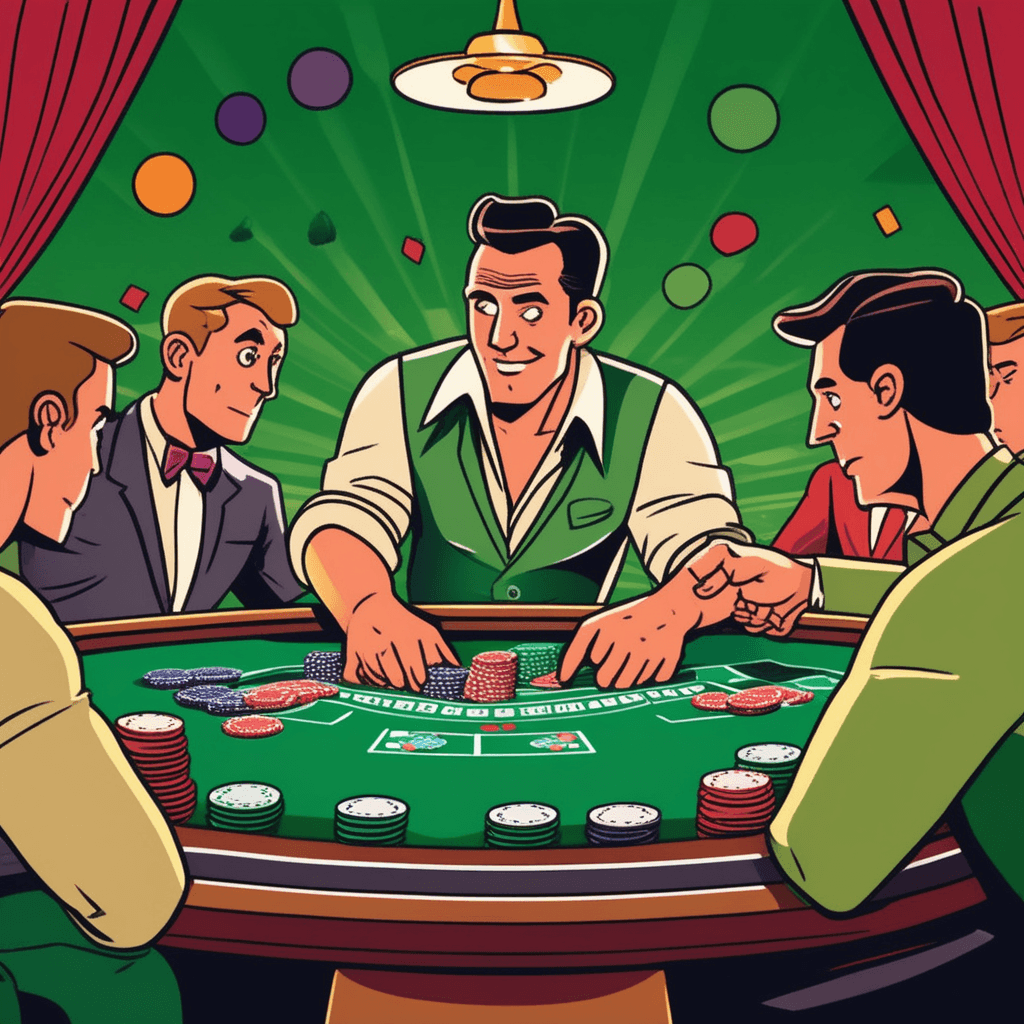 Betting money on games of chance