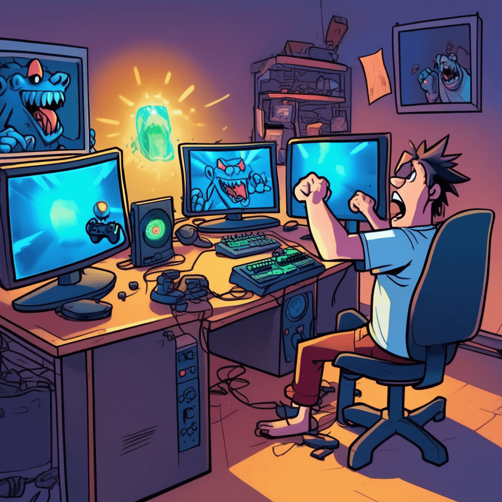After gaming comes claiming and blaming!