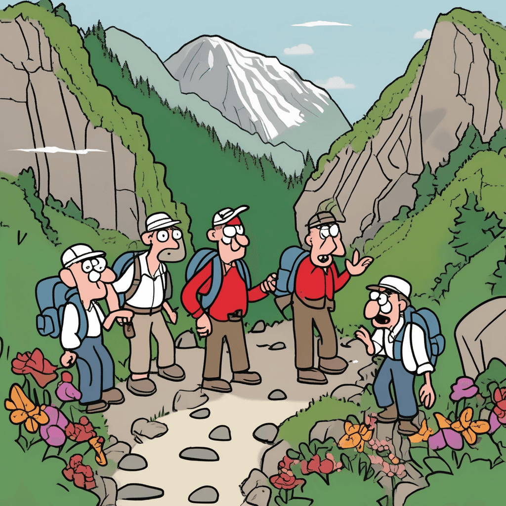 A garrulous guide makes the perilous path even more querulous!