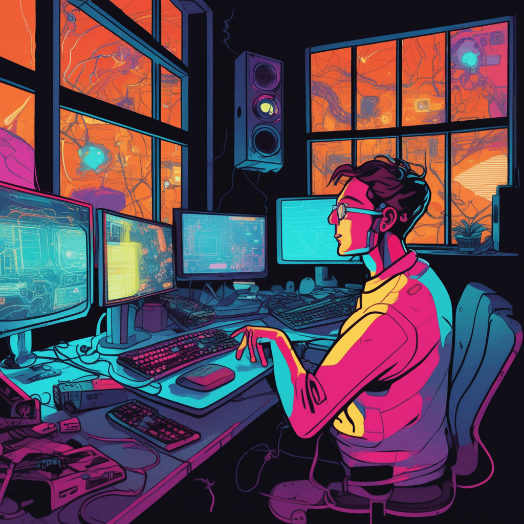 The geek continues to seek while neighbors peek!
