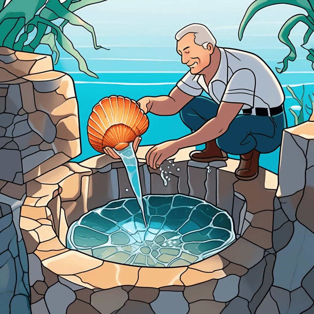 Heal the shell with gel by the well!
