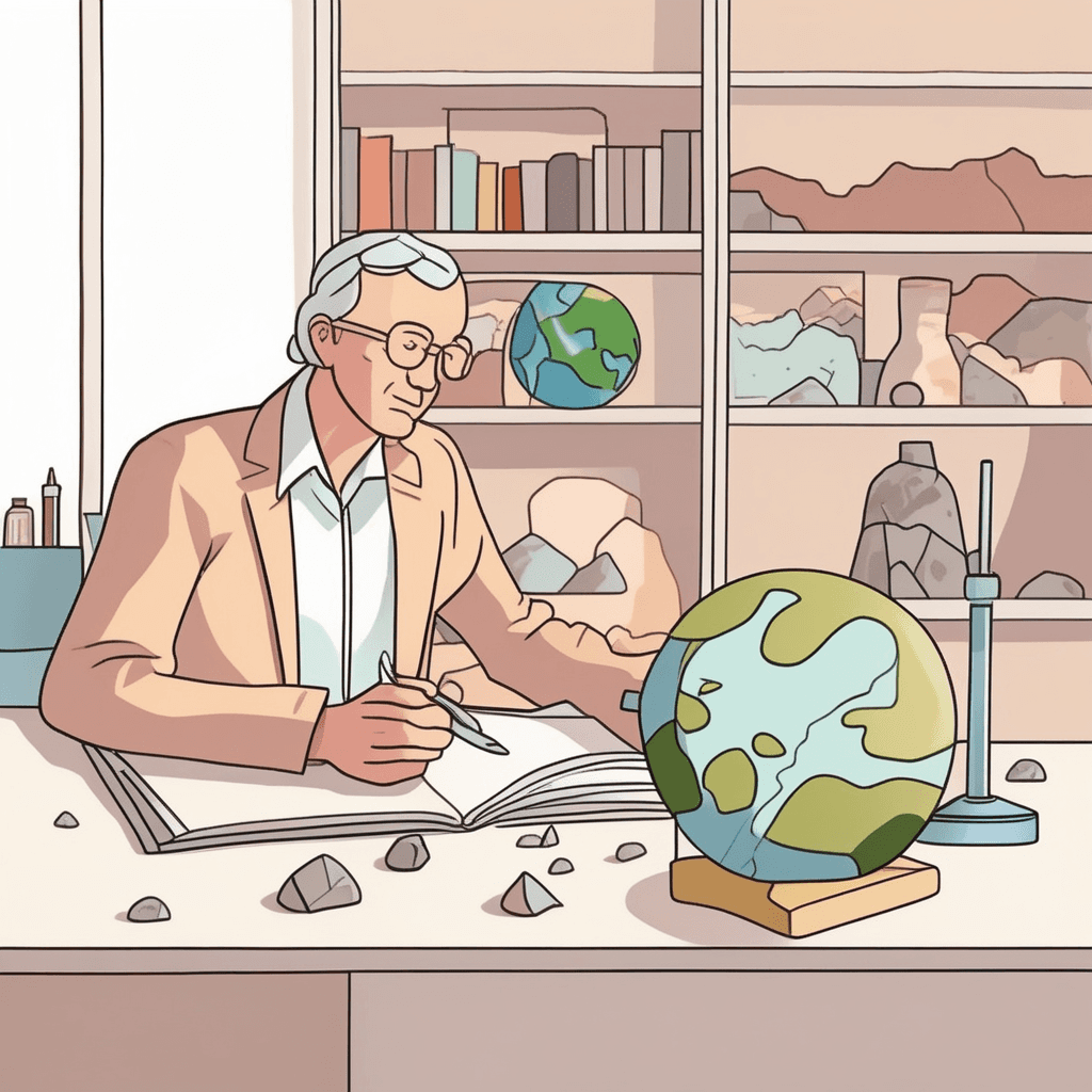 a scientist who studies the Earth's physical structure, composition, and processes