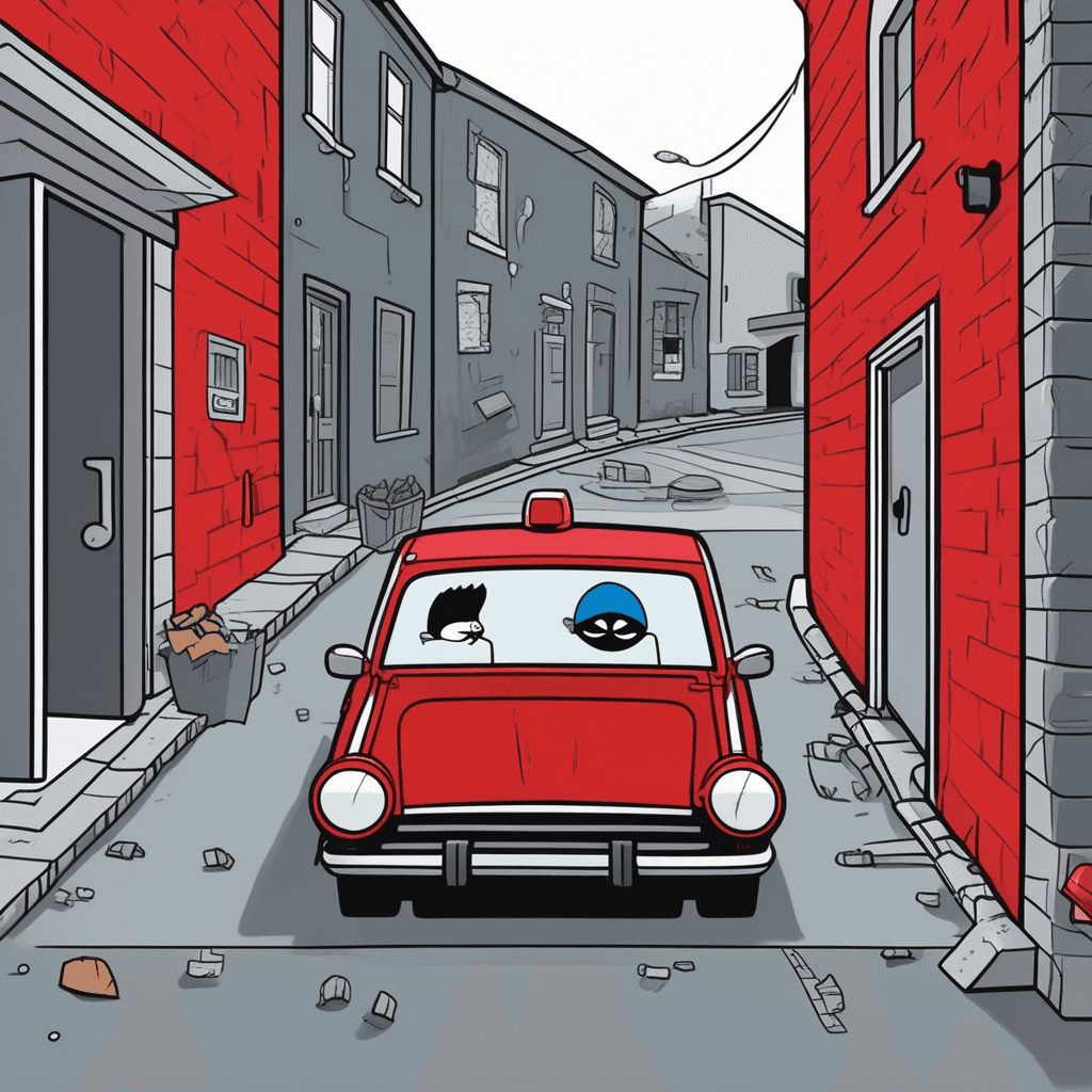 When the getaway blocks your way, you can't get away with it!