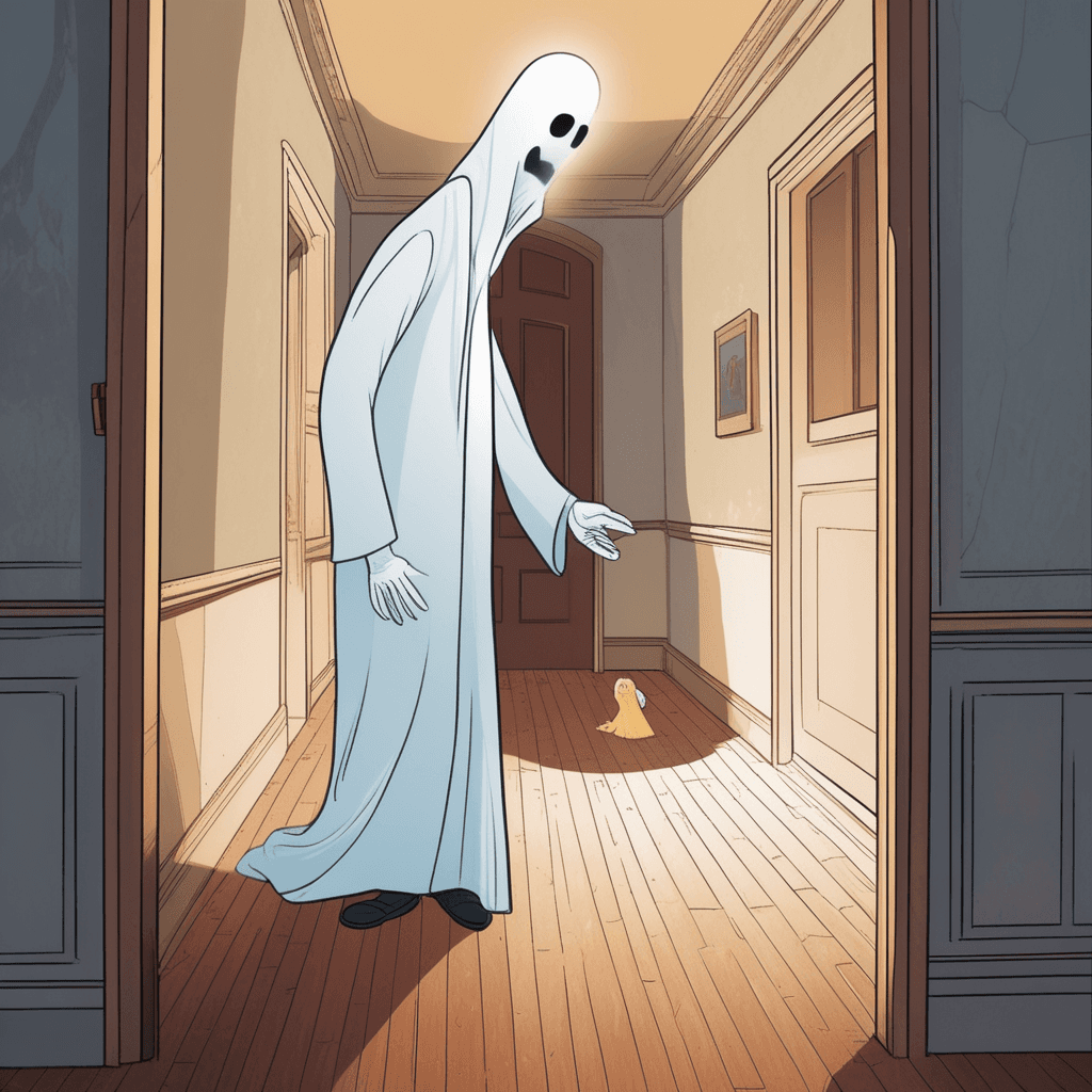 Spirit of dead person appears