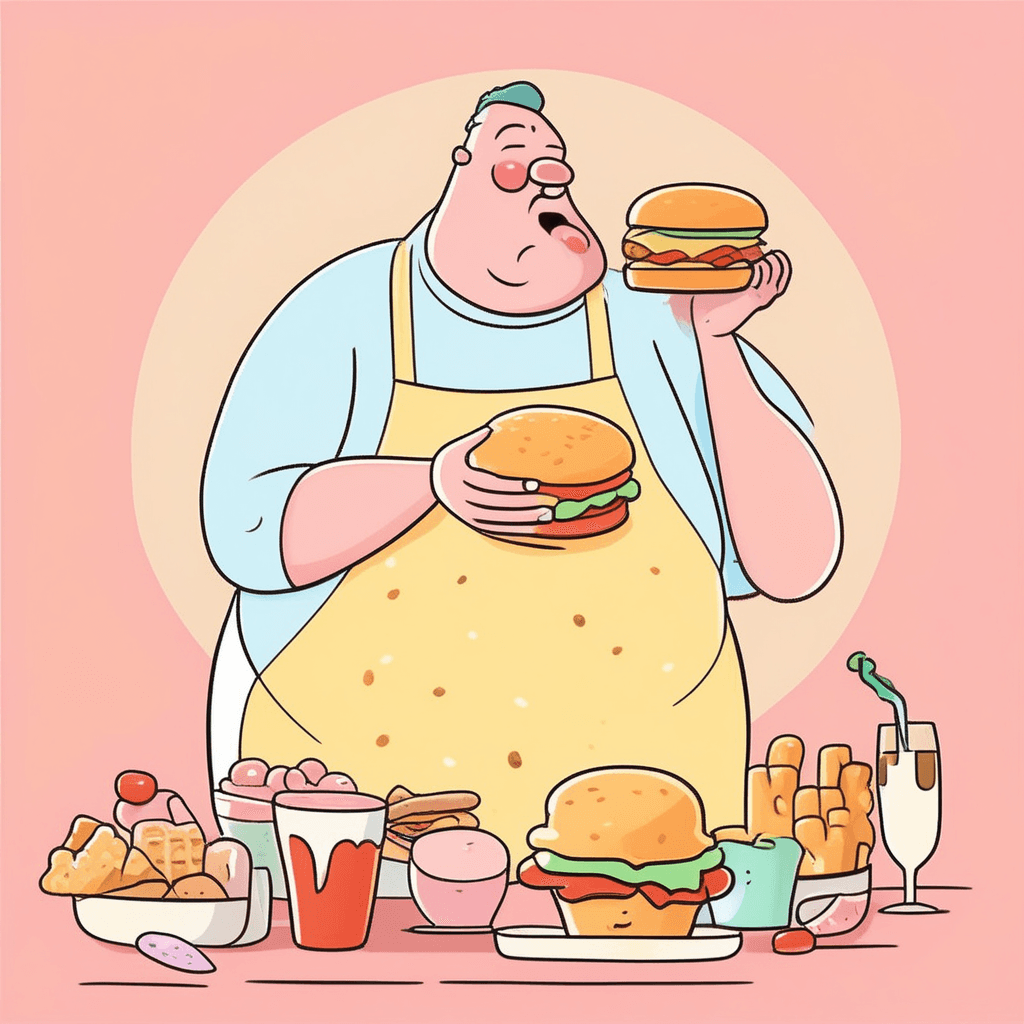 Characterized by excessive eating or consumption, or having an insatiable appetite for something. It describes greedy, immoderate behavior beyond normal needs.