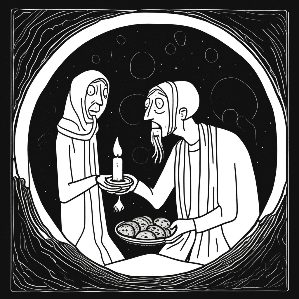 Goodness conquers darkness, turning starkness into warmth!