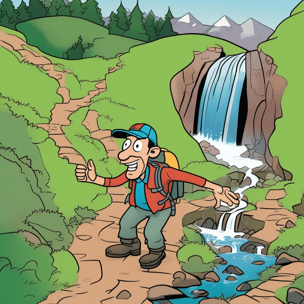 A circuitous path brings fortuitous gifts, not gratuitous steps!