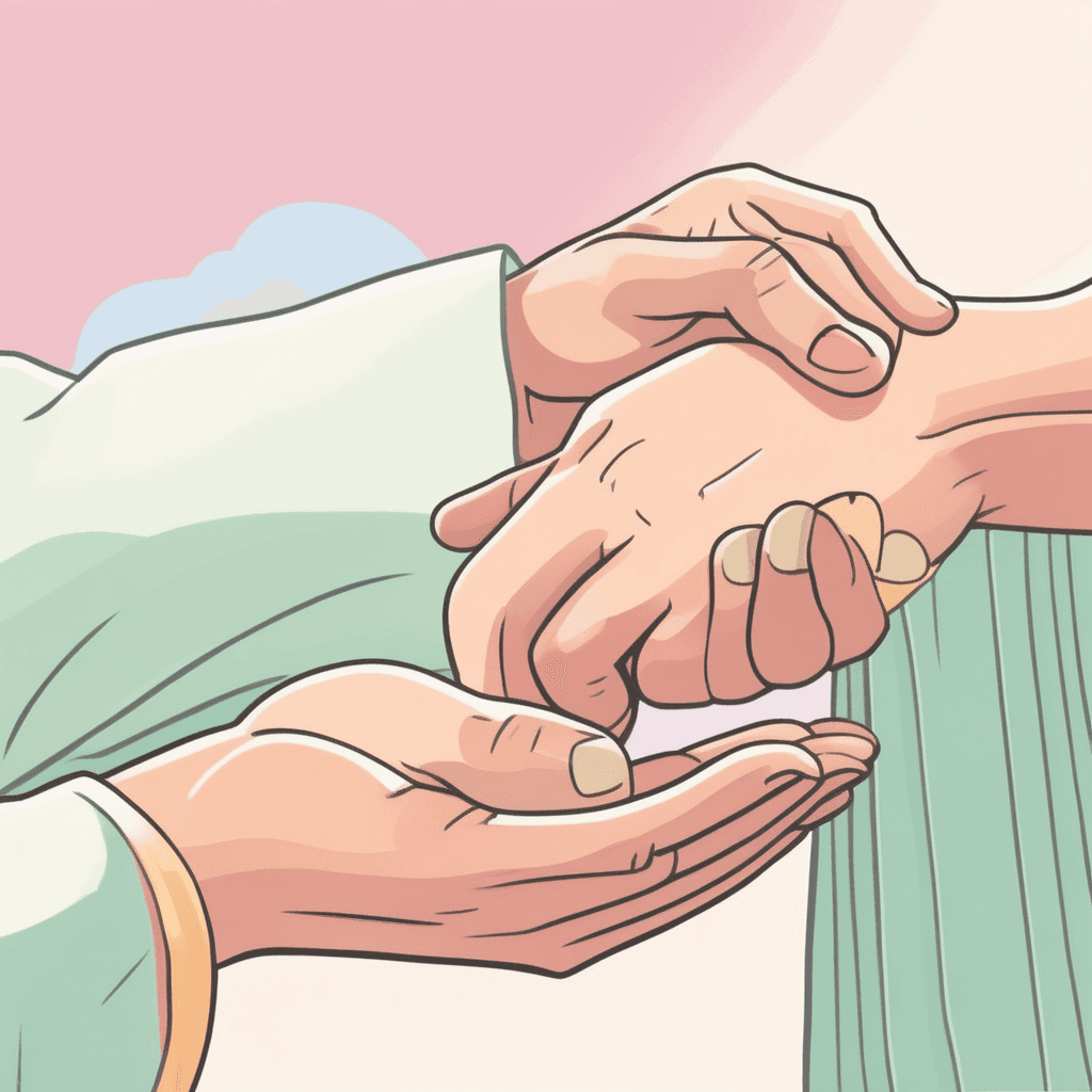 to give something to someone who is younger or comes after you, especially as an inheritance or tradition