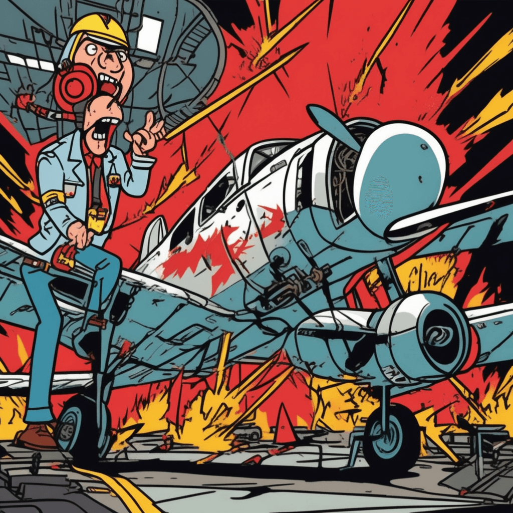 Anger in the hangar brings nothing but danger!