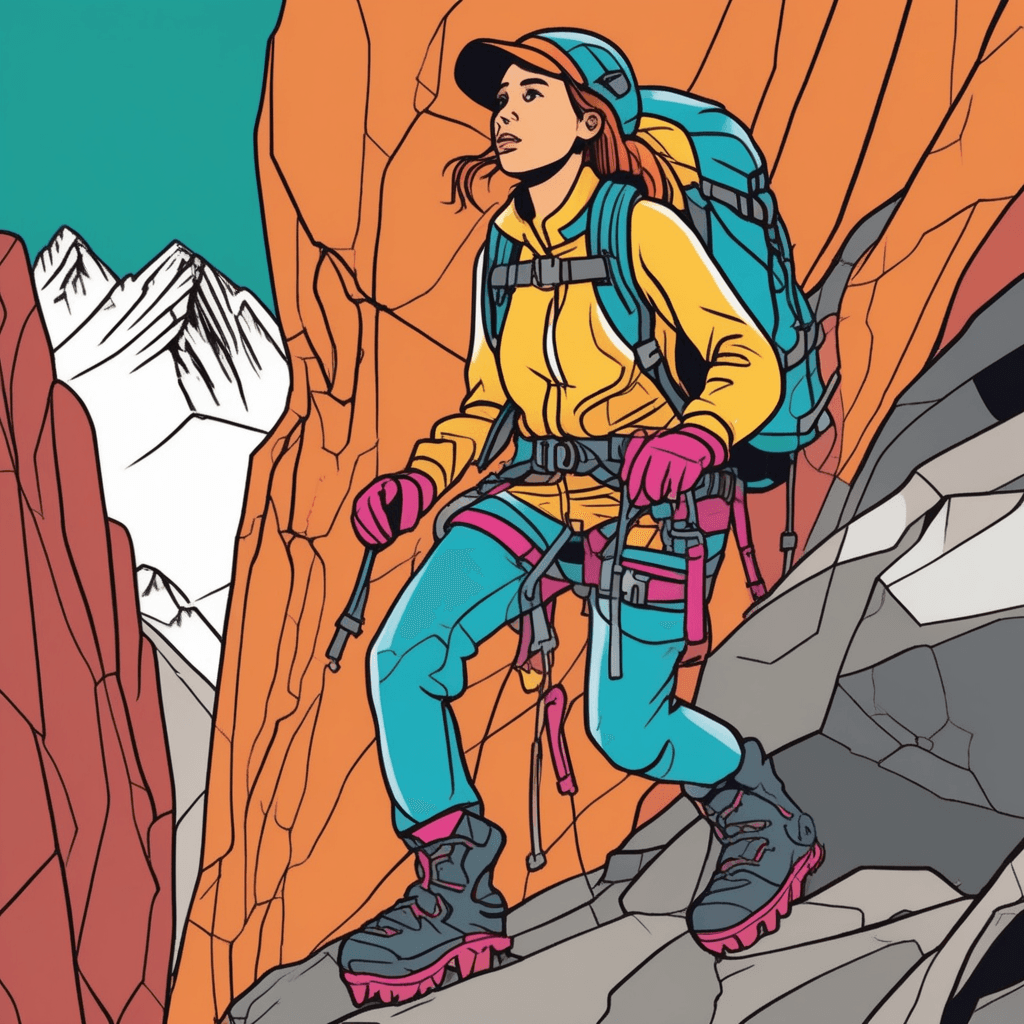 Packed heavily but climbing steadily, she readily reaches new heights!