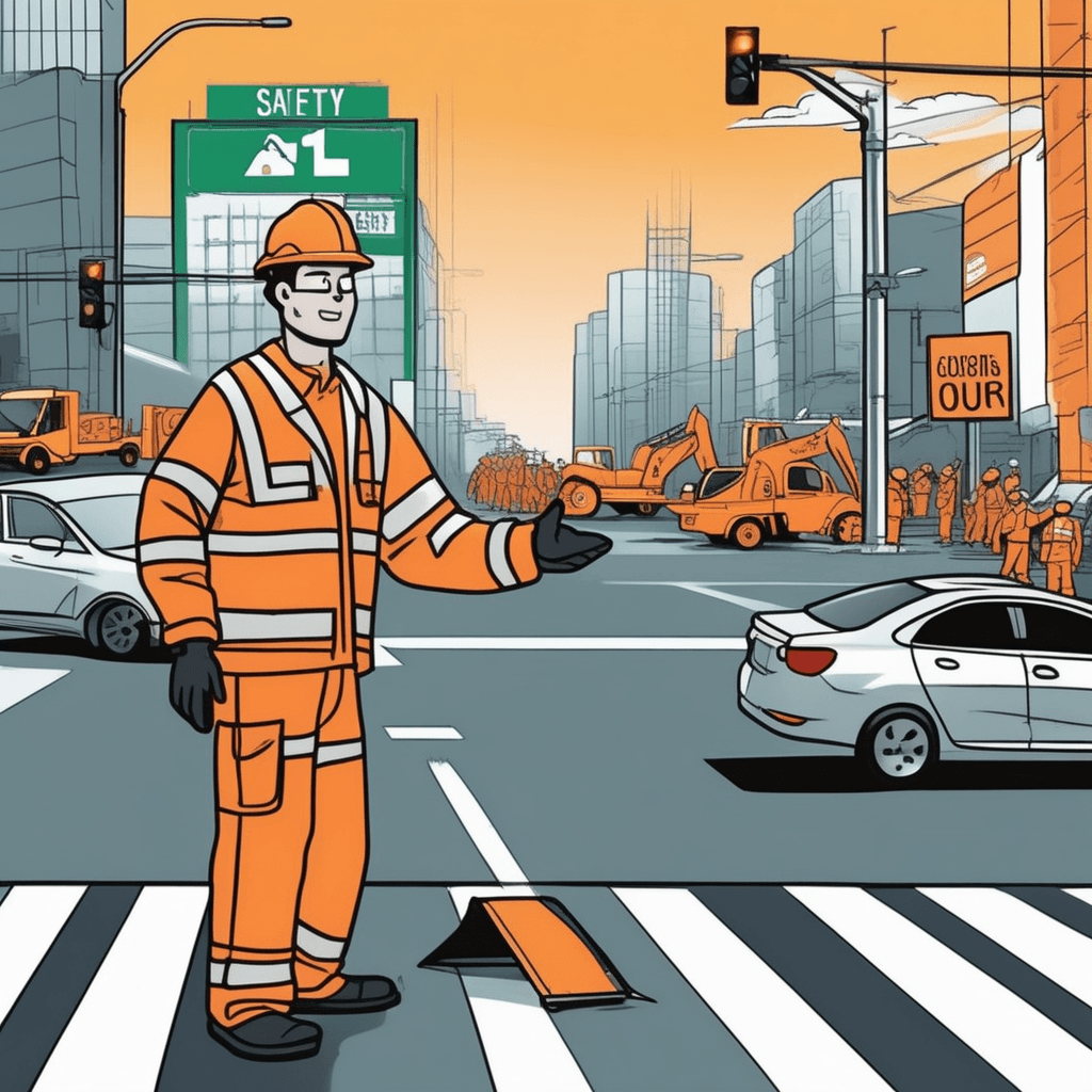 High-visibility gear shows responsibility creates possibility!