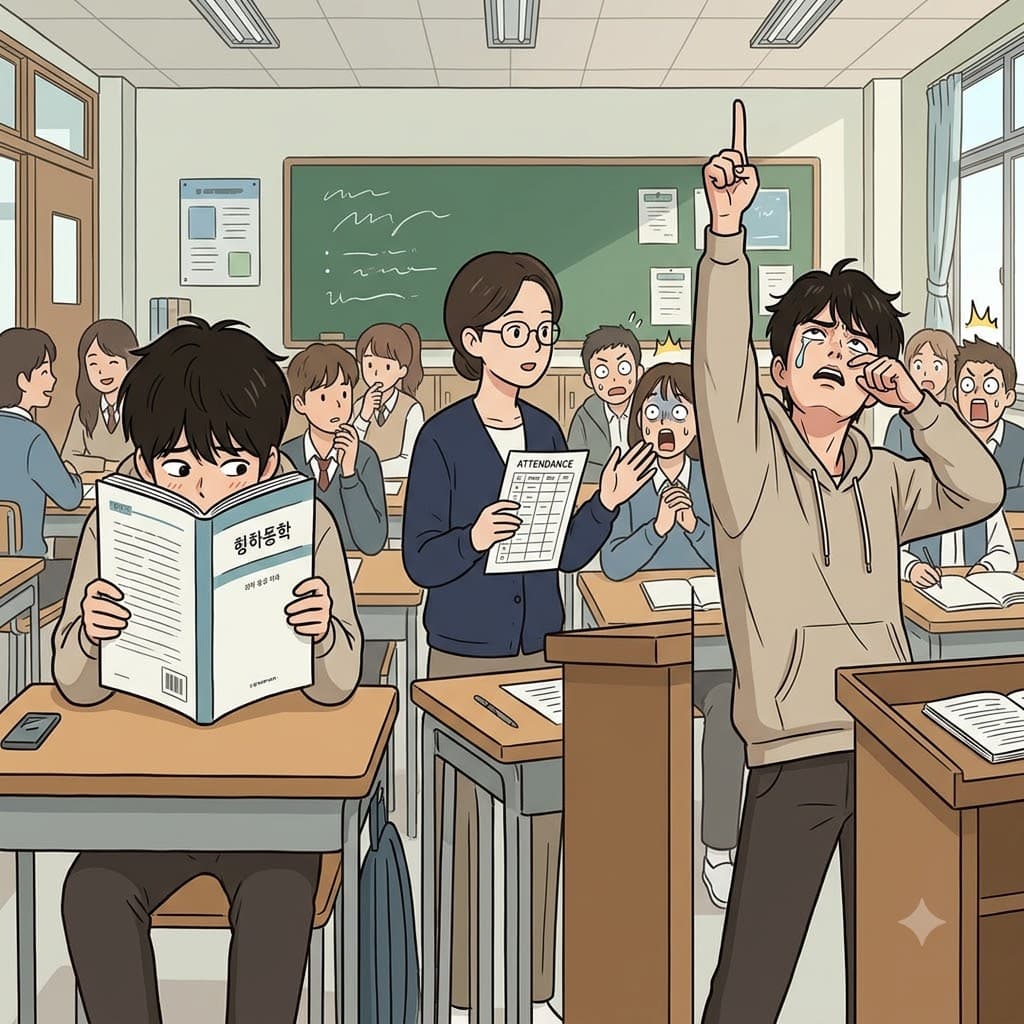 It was highly ironic that the quietest student gave the most histrionic speech during the presentation.
