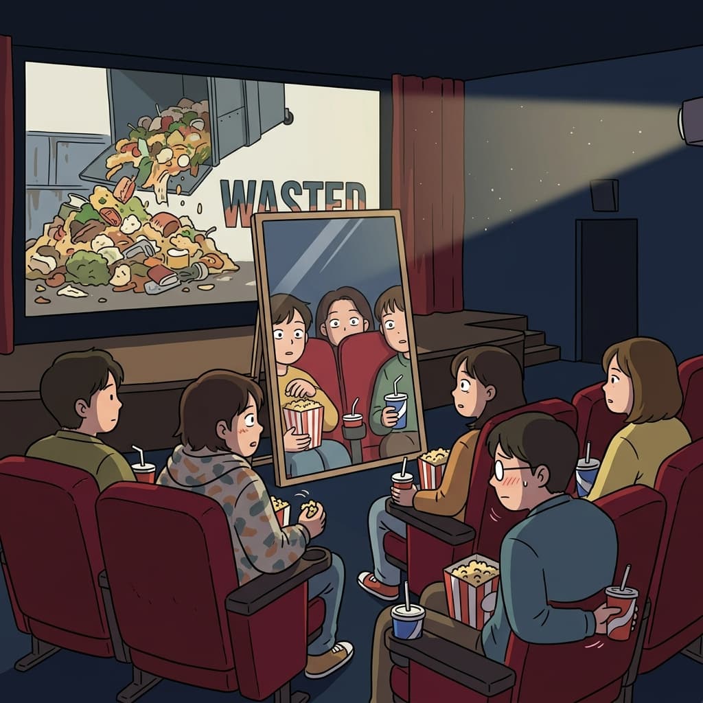 This documentary holds a mirror up to how we waste food every single day.