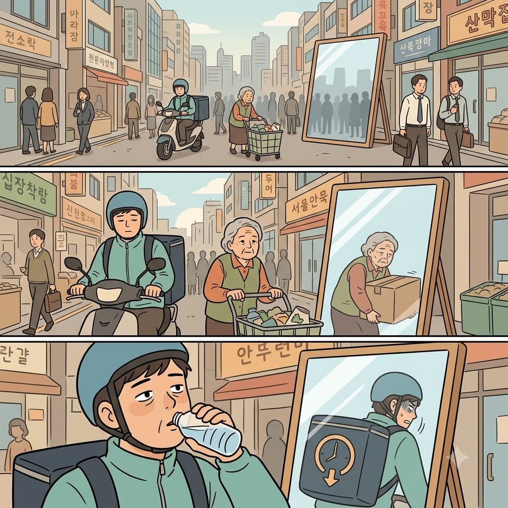 The film holds a mirror up to the city, making its problems clearer as the camera moves nearer to ordinary people.