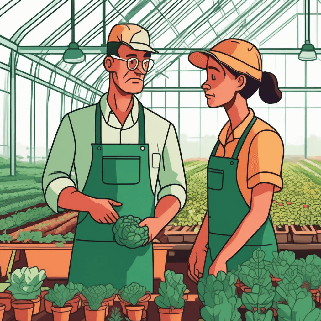 The horticulturist debates the agriculturist while the purist judges!