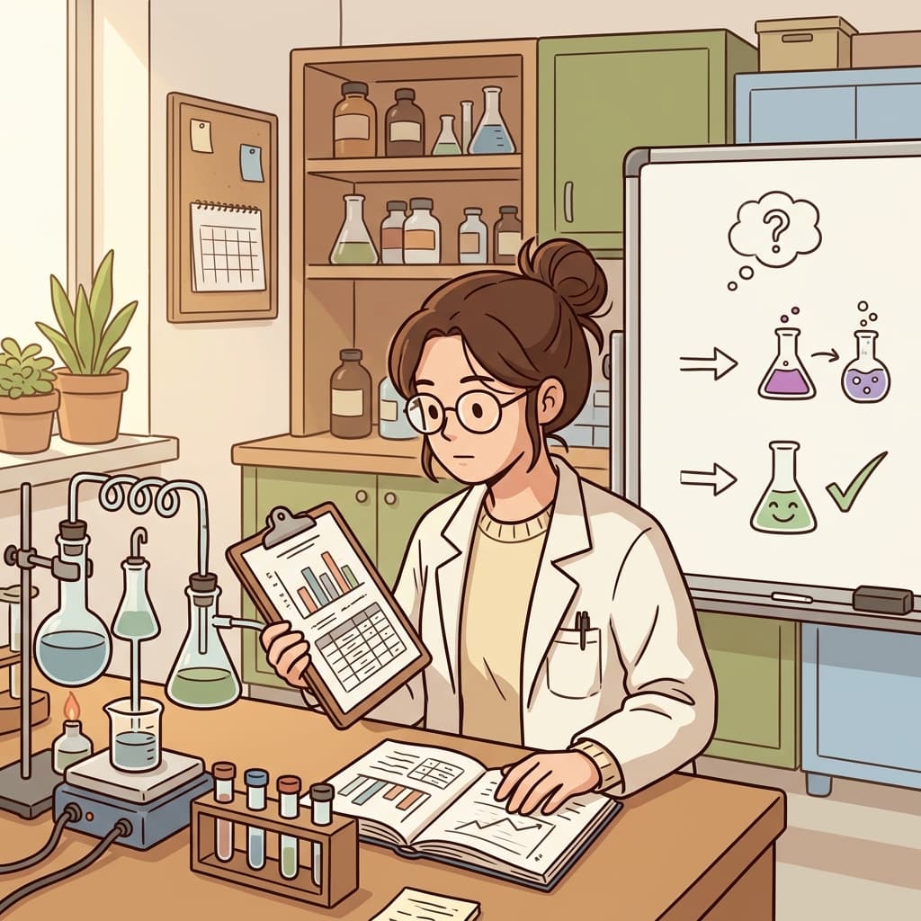 The scientist tested a hypothesis through repeated experiments.