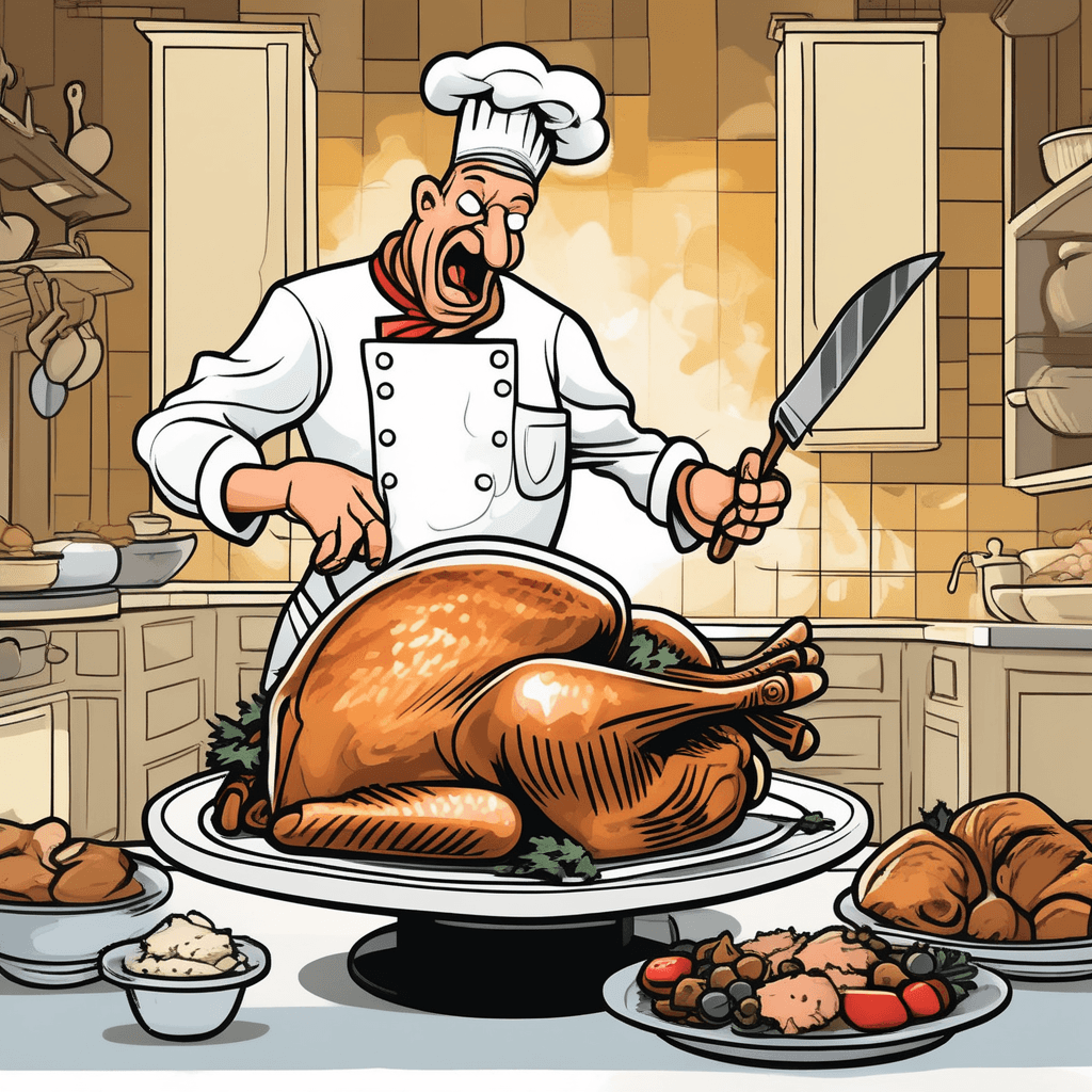 I'm starving, but I'm still carving!