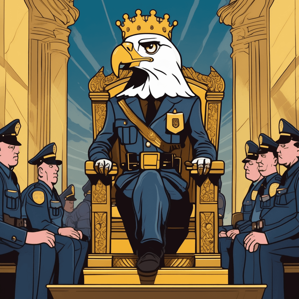 Even regal eagles make laws illegal!