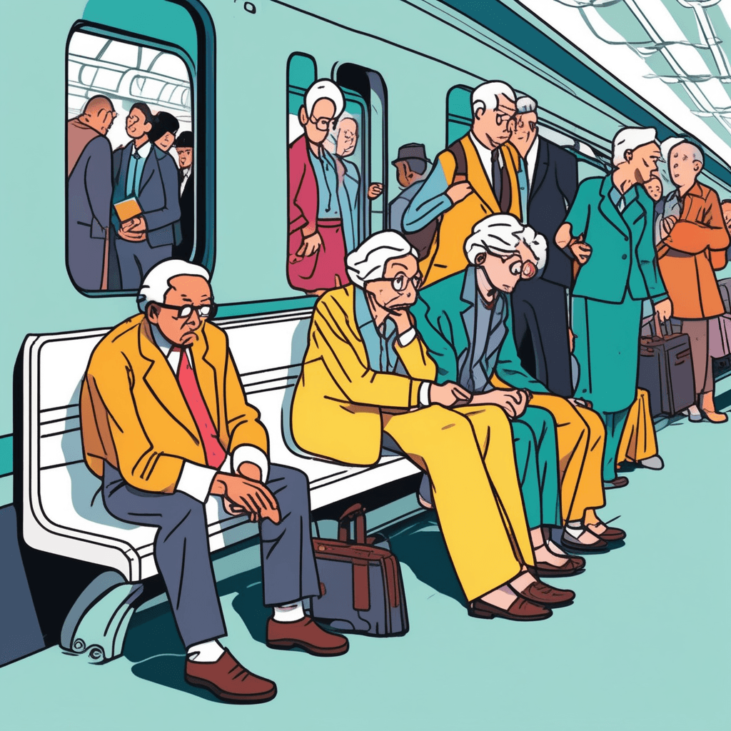 Impatience and patience clash at busy stations!